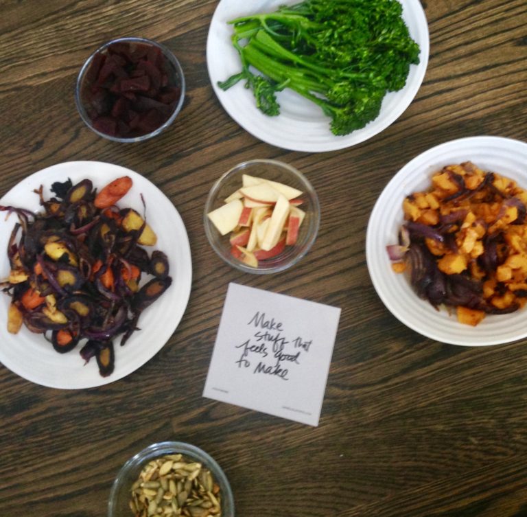 Roasted Root Vegetable Salad