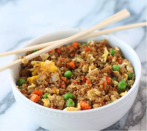 Quinoa Fried Rice - Chelsea Young