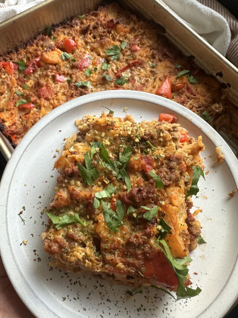 Spaghetti Squash Pie
