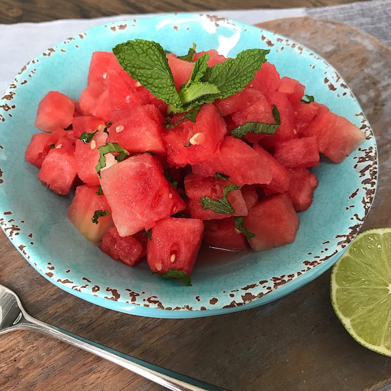Watermelon Mint Salad