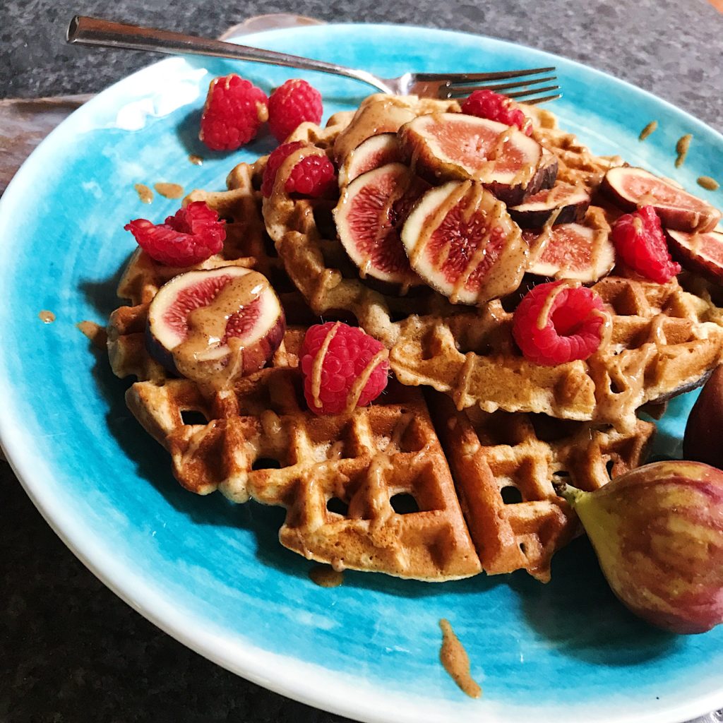 Sugar-free Oat Waffles - Chelsea Young