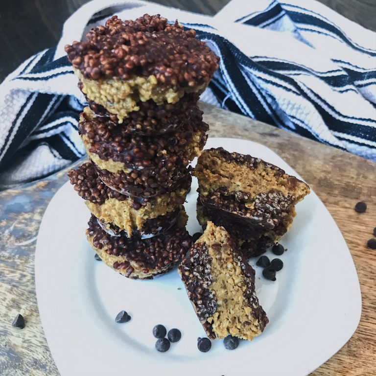 Chocolate Sunbutter Crunch Cups