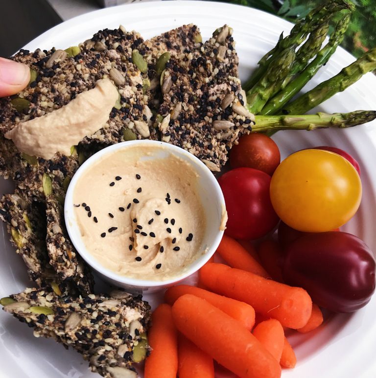 Savory Seed Crackers