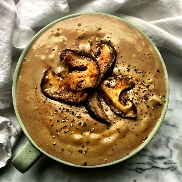Creamy Wild Mushroom Soup