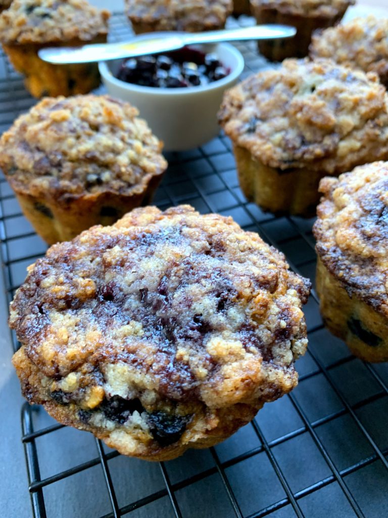 Blueberry Crumble Muffins