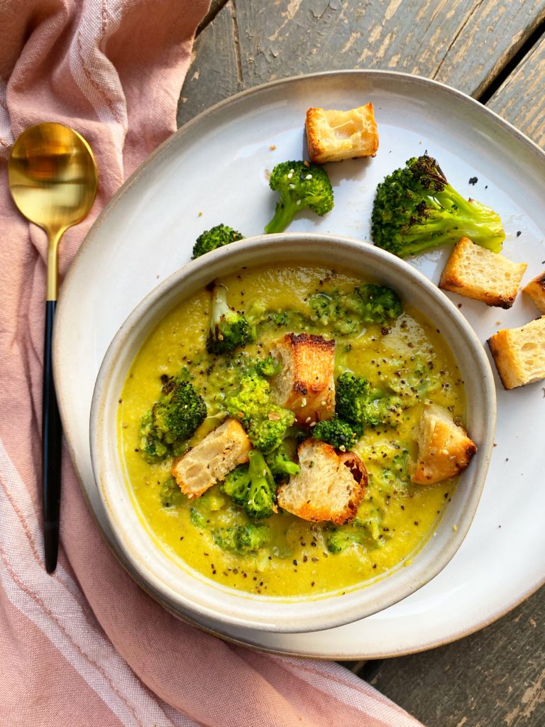 Broccoli ‘no cheese’ soup