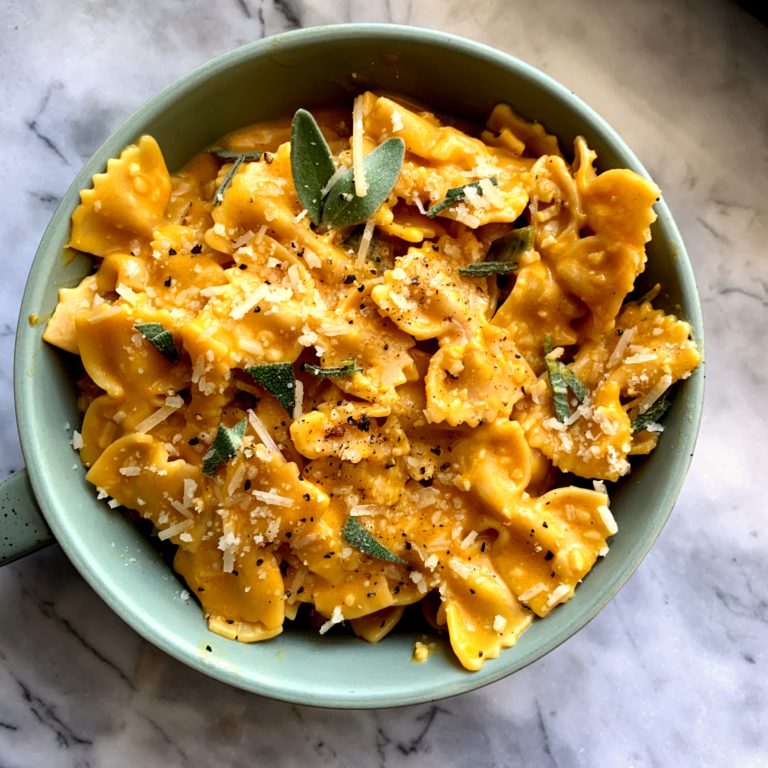 Pumpkin Sage Pasta