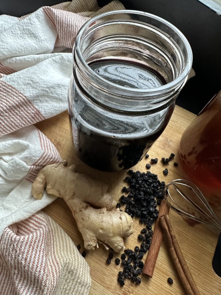 Homemade Elderberry Syrup